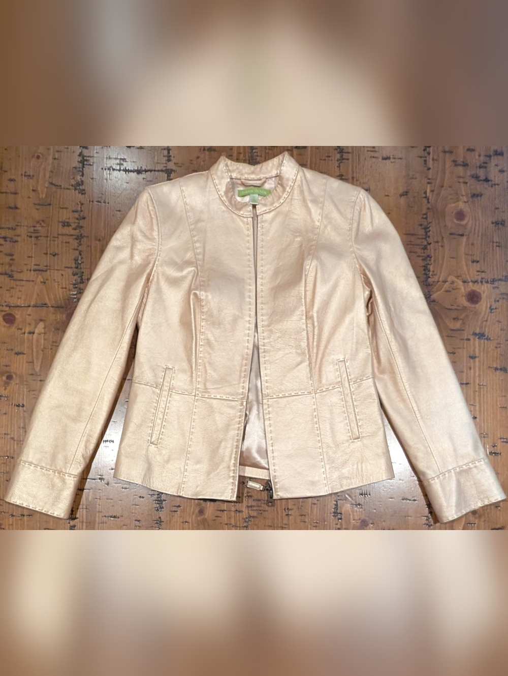 Sigrid Olsen XS Leather Jacket